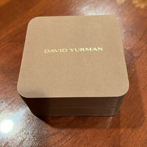 Empty David Yurman jewelry box